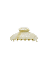 Allegro Girlie Claw Clip - Coconut Cream