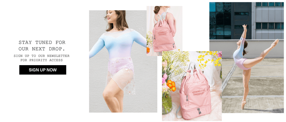 The Doing It For Pizza Dance Bag - Rose Gold – Cloud & Victory