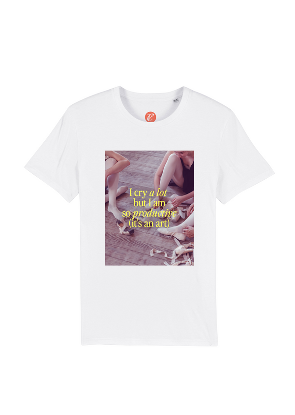 I Cry Alot But I Am So Productive Tee - Unisex