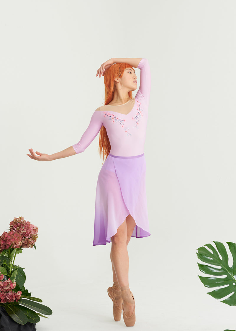 The Sakura Leotard - Ethical dancewear and ballet clothing by Cloud and Victory