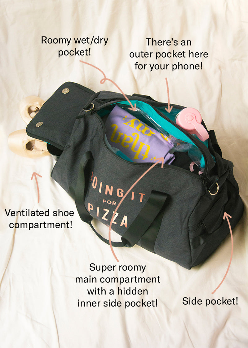 Kids Shoulder Tutu Dress Bag Zipper Ballet Bags Girls Travel Cute Large  Capacity | eBay